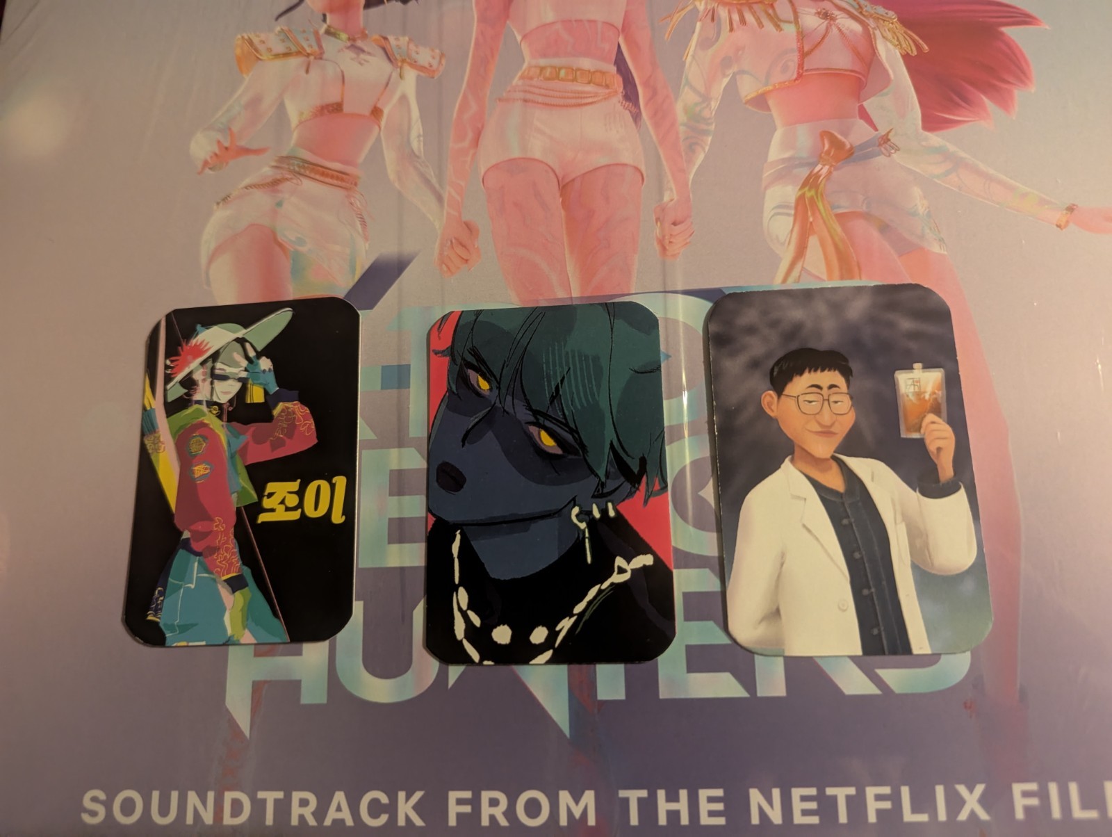 KPop Demon Hunters LE PICTURE DISC Soundtrack from the Netflix Film Photocards