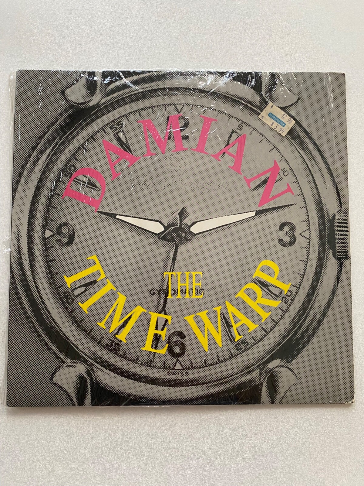 Damian The Time Warp 12″ Vinyl Single 1990 Shrink Jive 1426 EX 33RPM