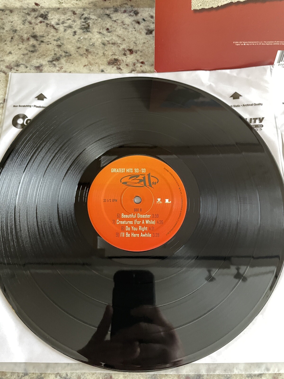 311 Greatest Hits ‘93-‘03 Vinyl 2xLP Record (2017)