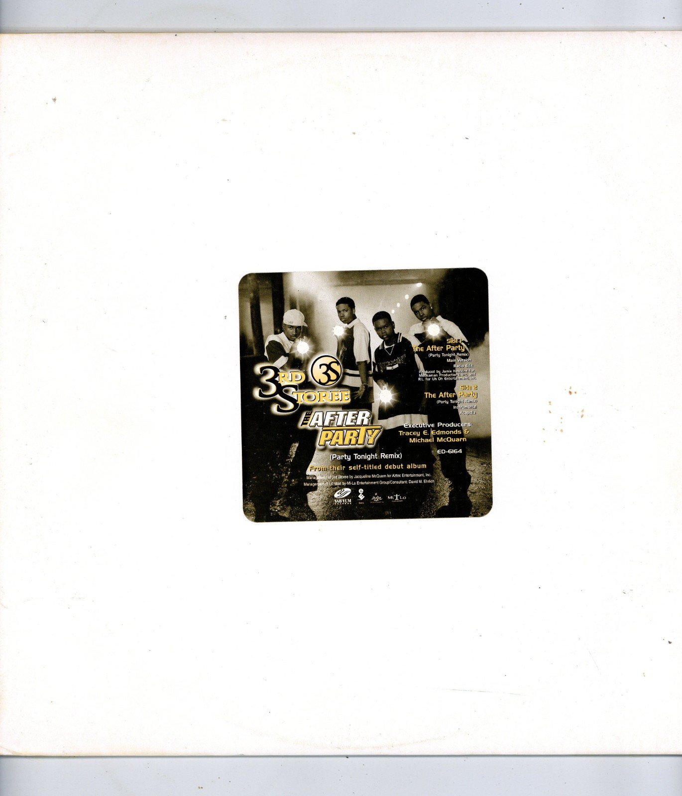 ” AFTER PARTY.” 3rd storee. ELEKTRA ENTERTAINMENT U.S 12in 1999.