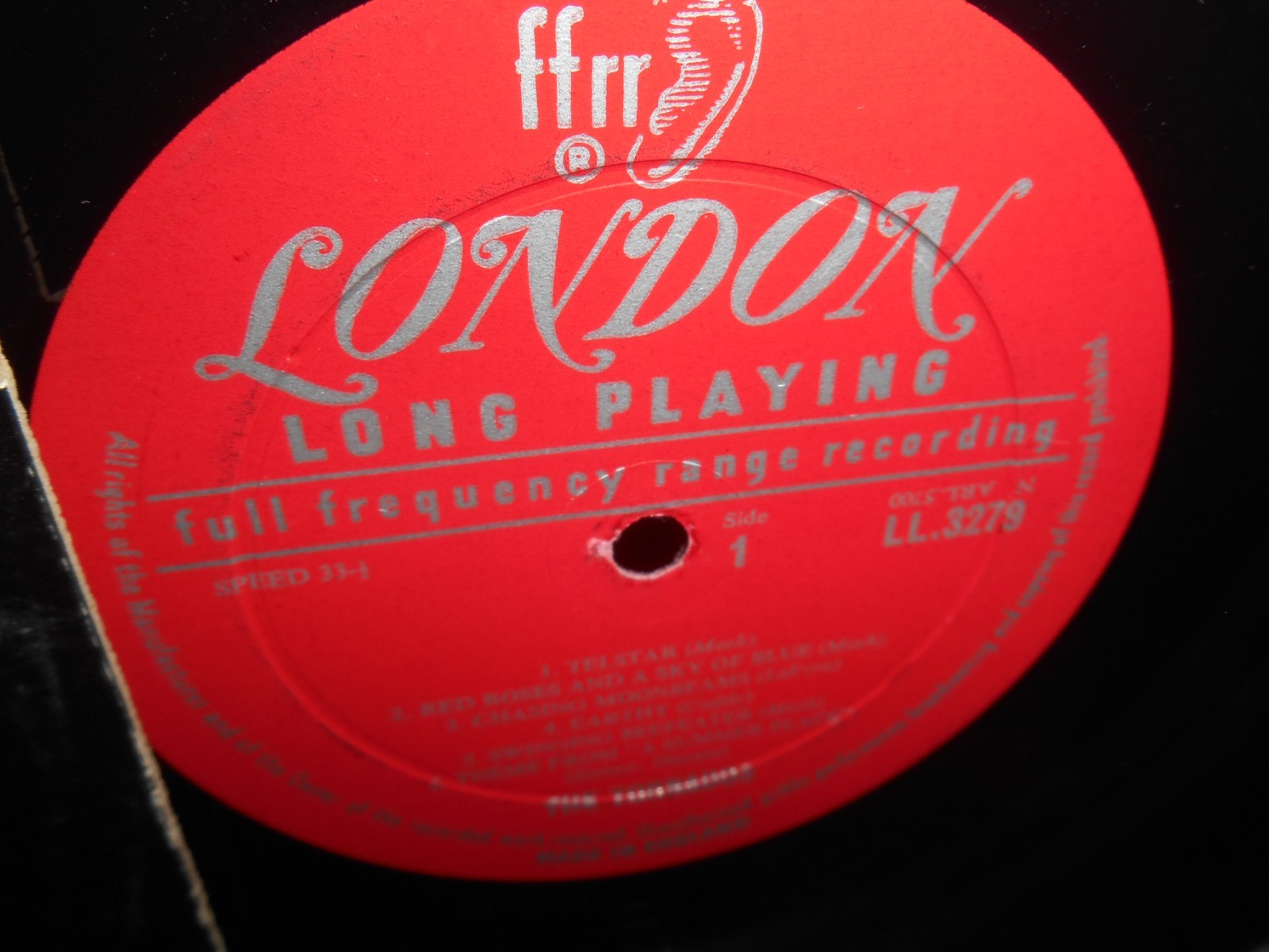 The Tornadoes ‎– The Original Telstar The Sounds Of The Tornadoes ROCK LP