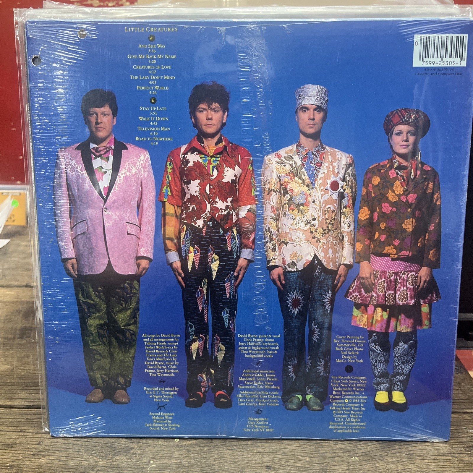 Talking Heads – Little Creatures LP – 1985 Sire Records OG – Sealed 1st Press