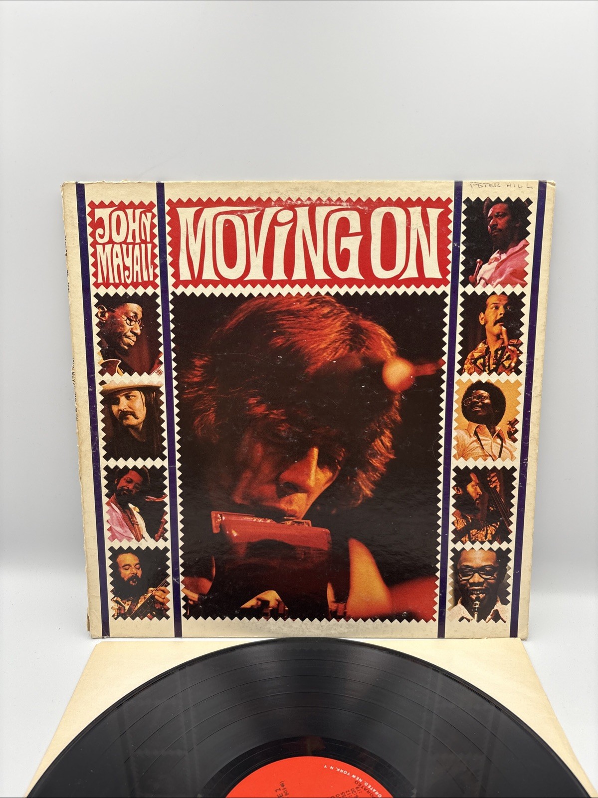 John Mayall, Moving On, Polydor Records PD 5036, 1972, Electric Blues, Fusion-VG