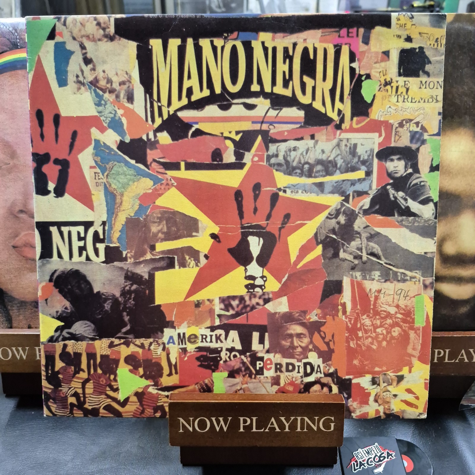 Mano Negra ‎– Amerika Perdida – Latin, Pop Rock, Reggae, Punk, Ska, VZLA, 1992