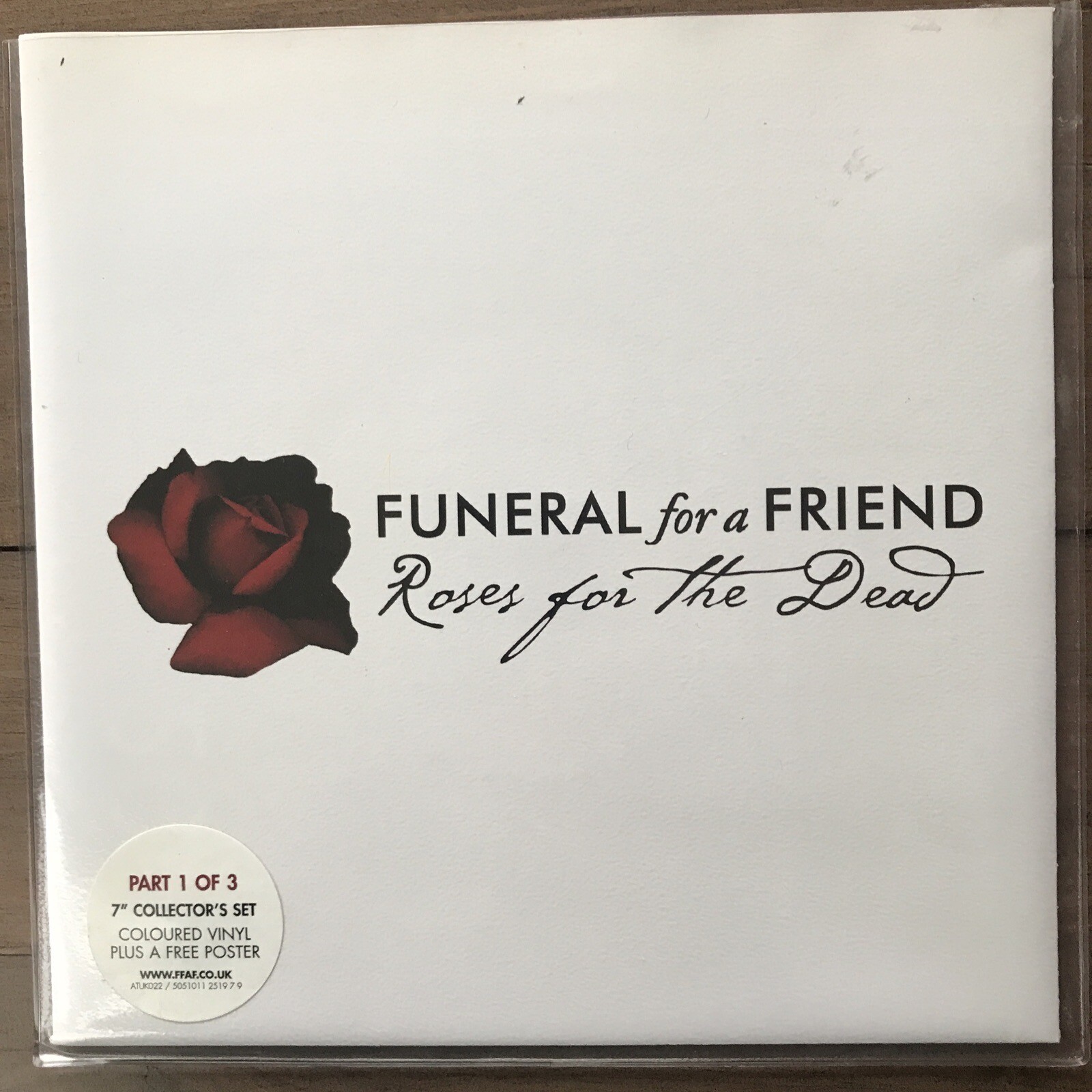 Funeral For A Friend Roses For The Dead 7” Vinyl EX/EX Play Tested