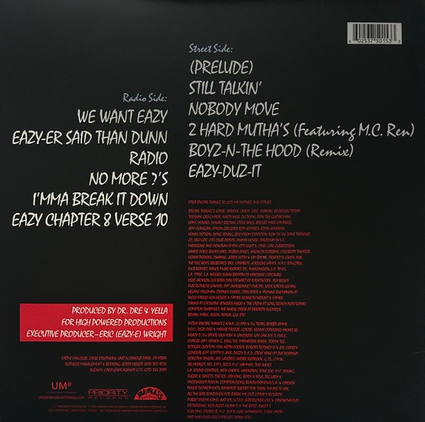 Eazy-E – Eazy-Duz-It (LP) (Mint (M)) – 4212508149