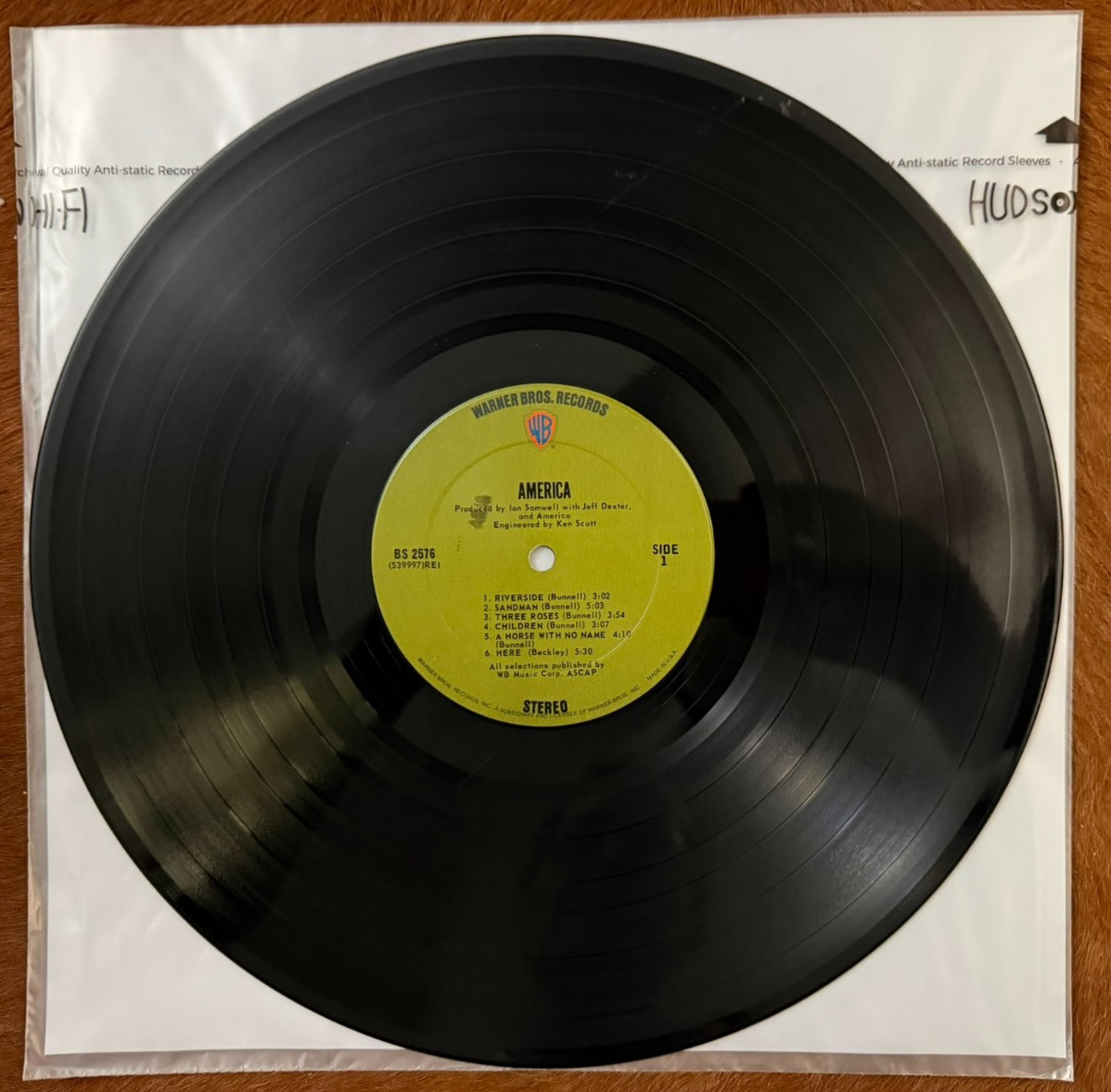 America – Selt Titled Vinyl Record Album VG+ First Pressing