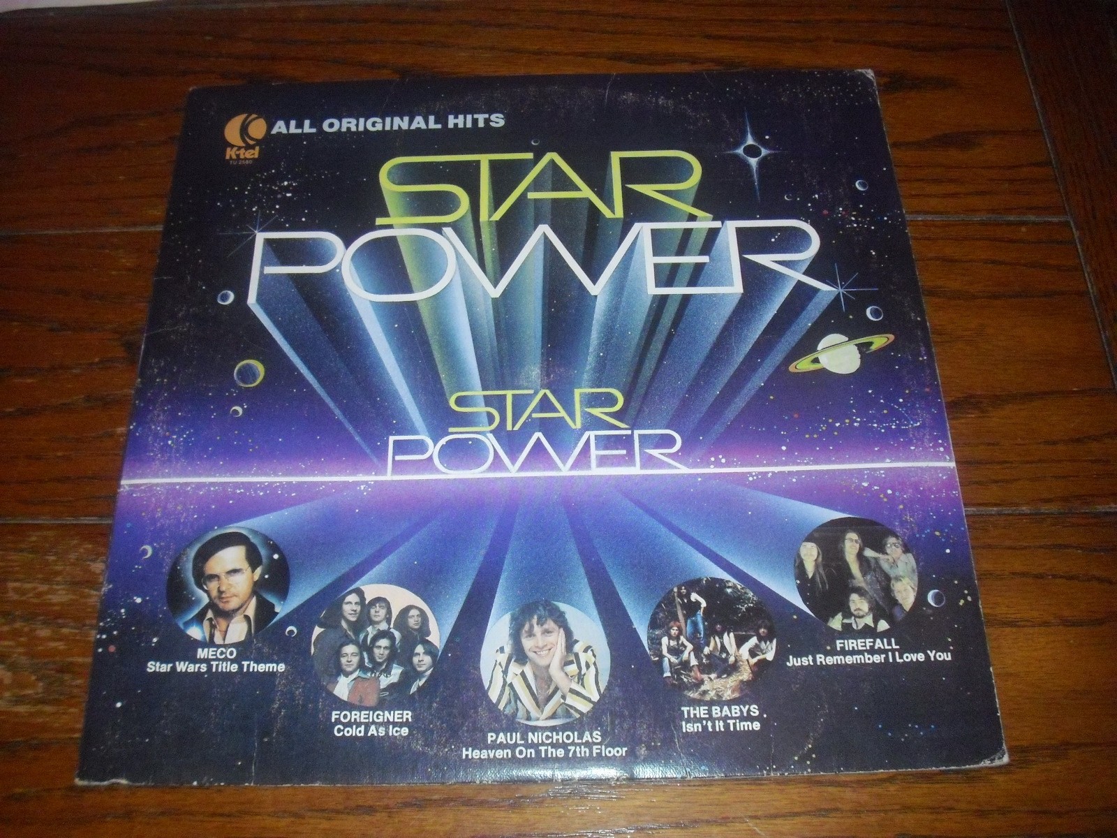 Star Power Vinyl Album Record, K-Tel TV-2580 1978 , Tested Good