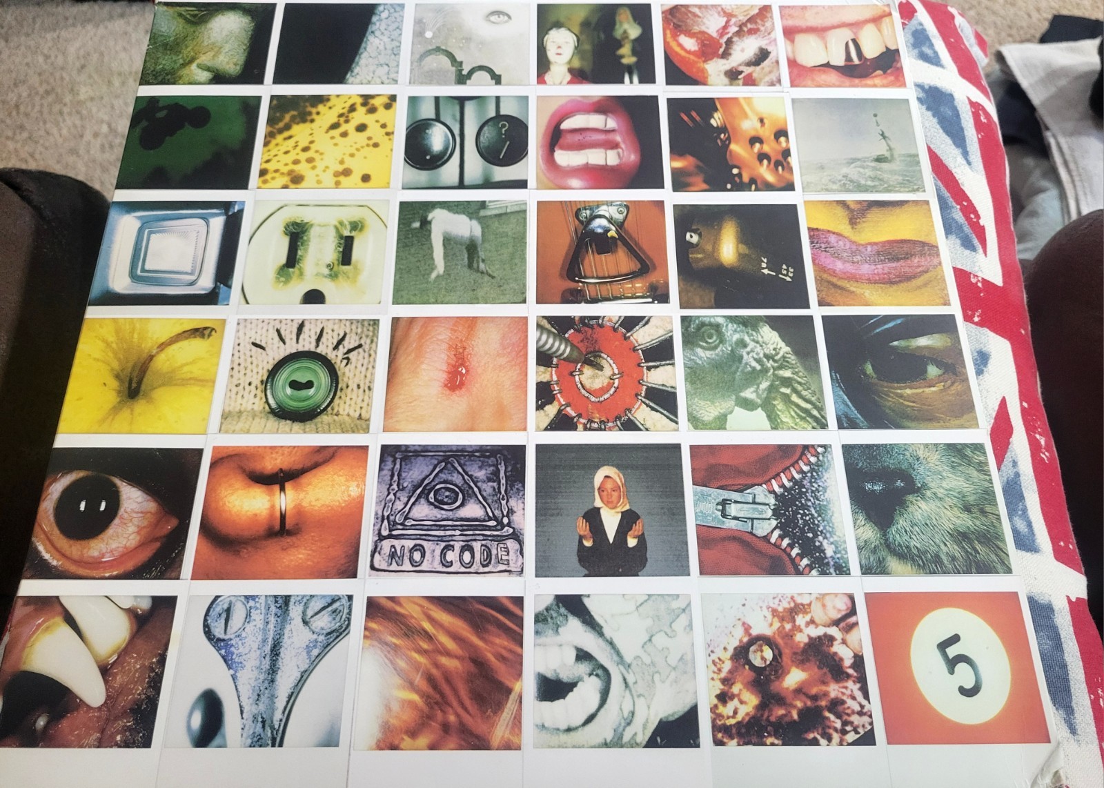 PEARL JAM NO CODE ORIGINAL 1996 SONY VINYL LP ALBUM E 67500 INSERTS RARE EPIC