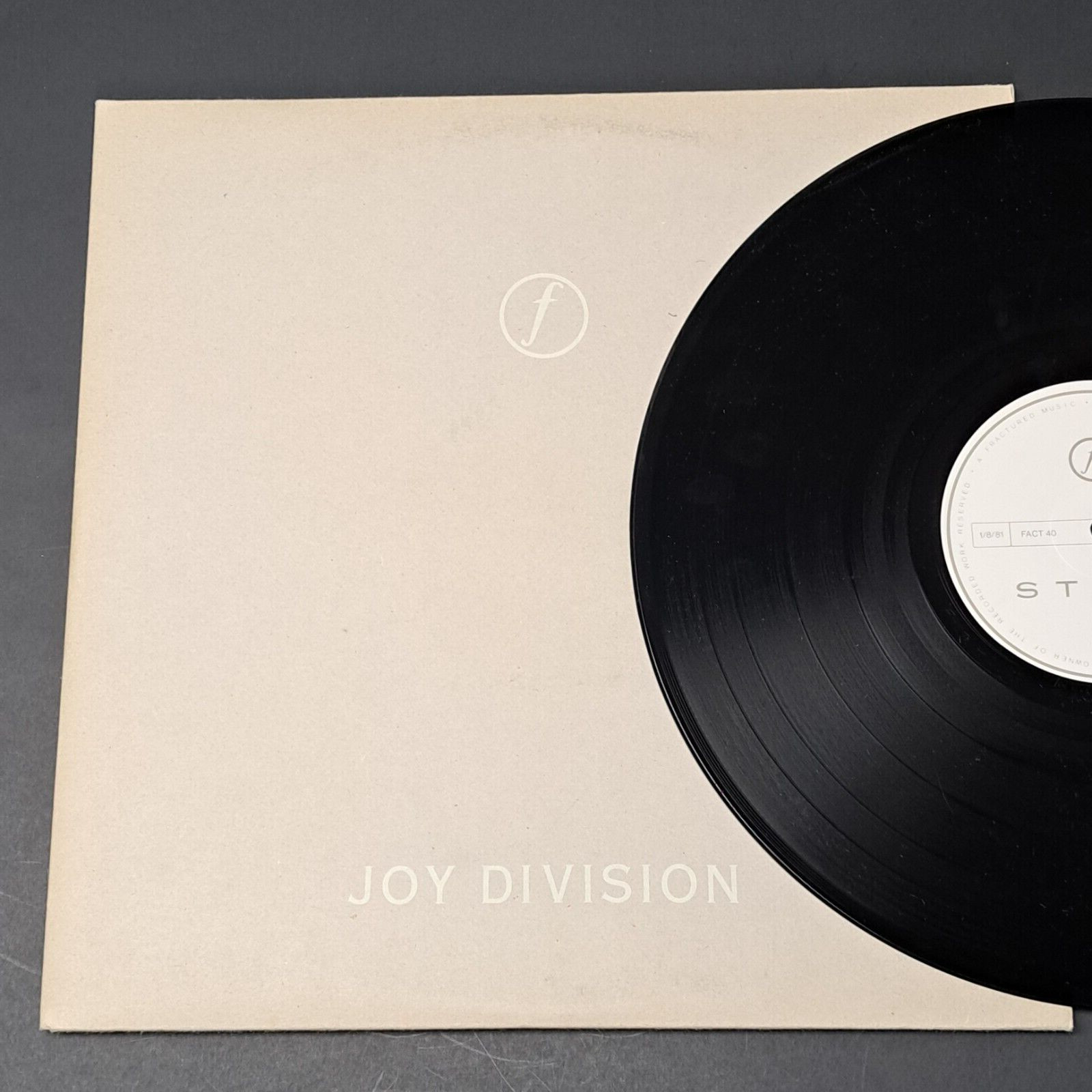 Joy Division 1981 STILL UK Press FACT 40 2 LP Record Album