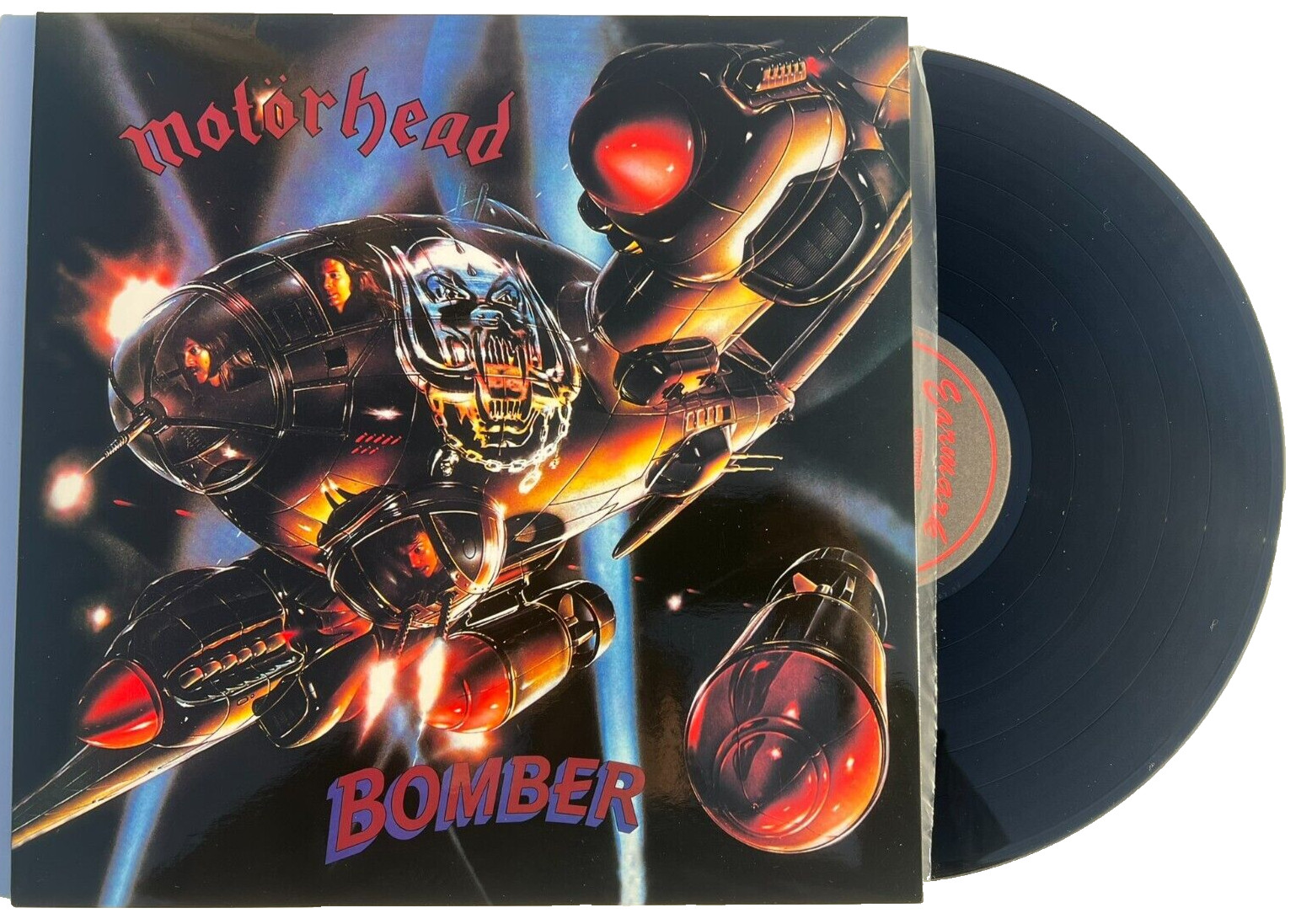 MOTORHEAD BOMBER USED VINYL LP EARMARK GET BACK RECORD 2003 180GM GATEFOLD NM