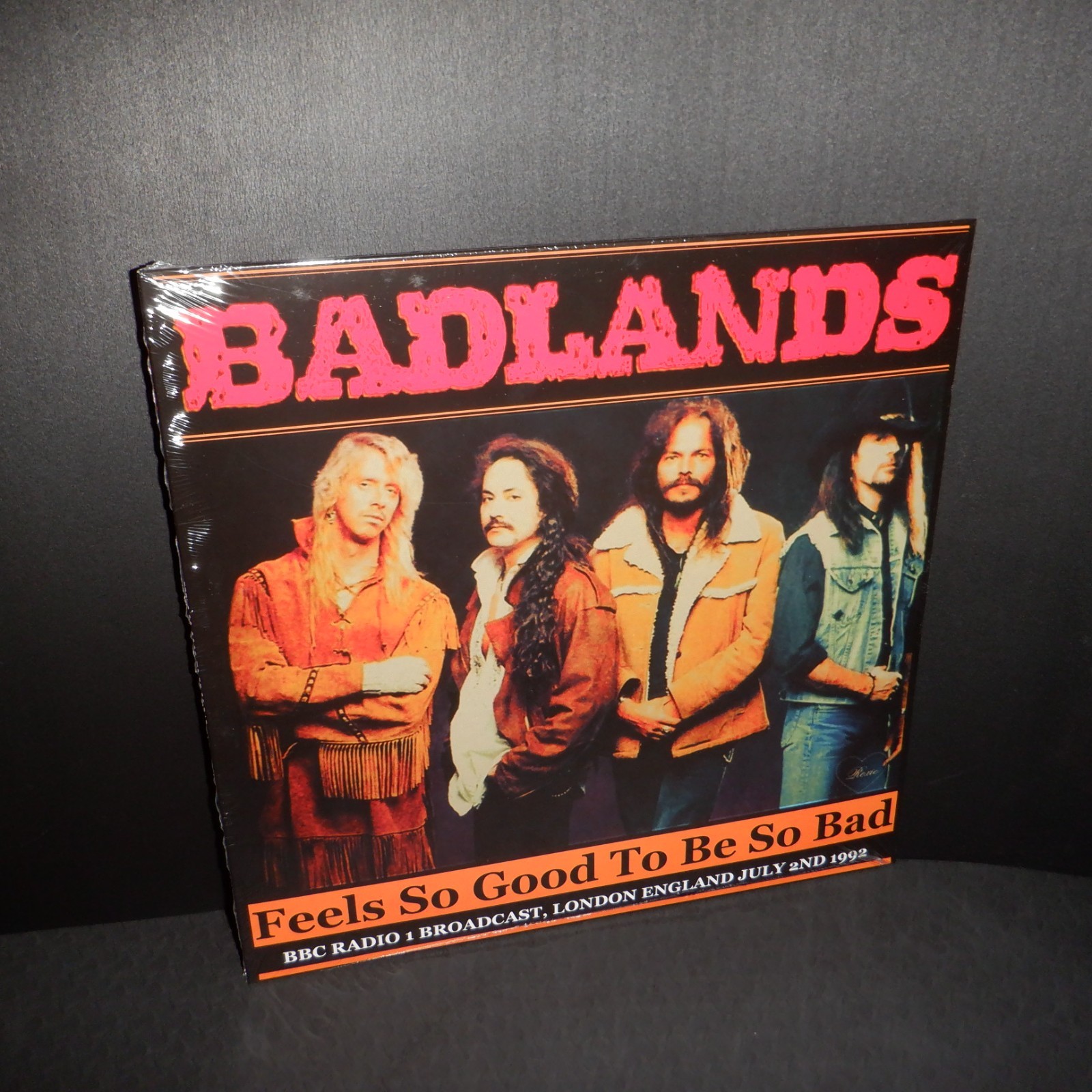 BADLANDS vinyl LP Feels So Good To Be Bad Import White Jake E Lee NEW