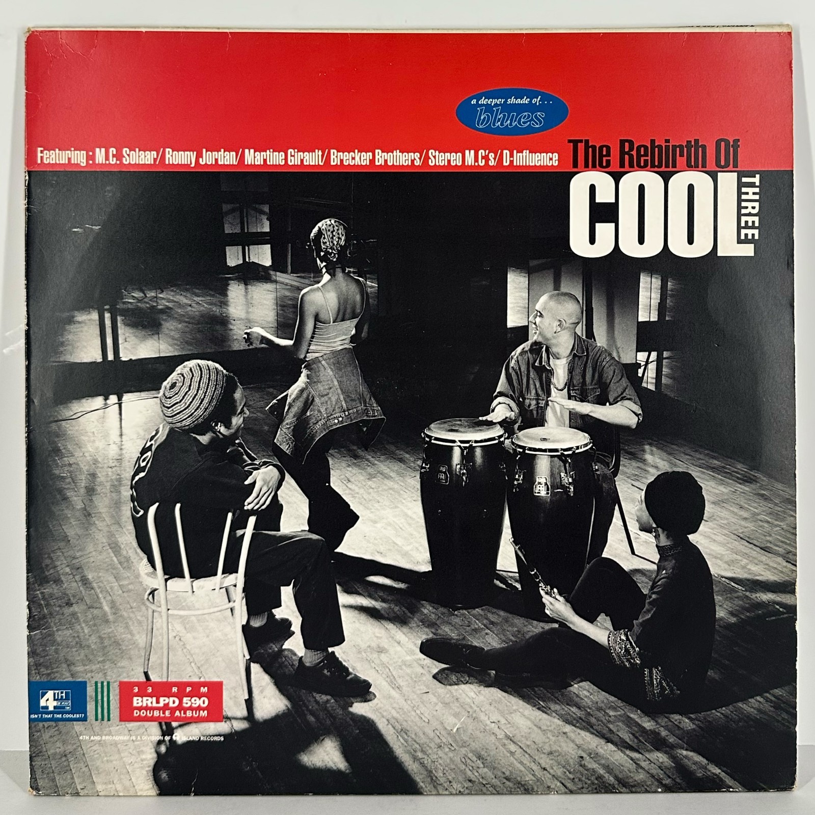 Various Artists The Rebirth of Cool Three 4th & Broadway 1993 EU Vinyl LP