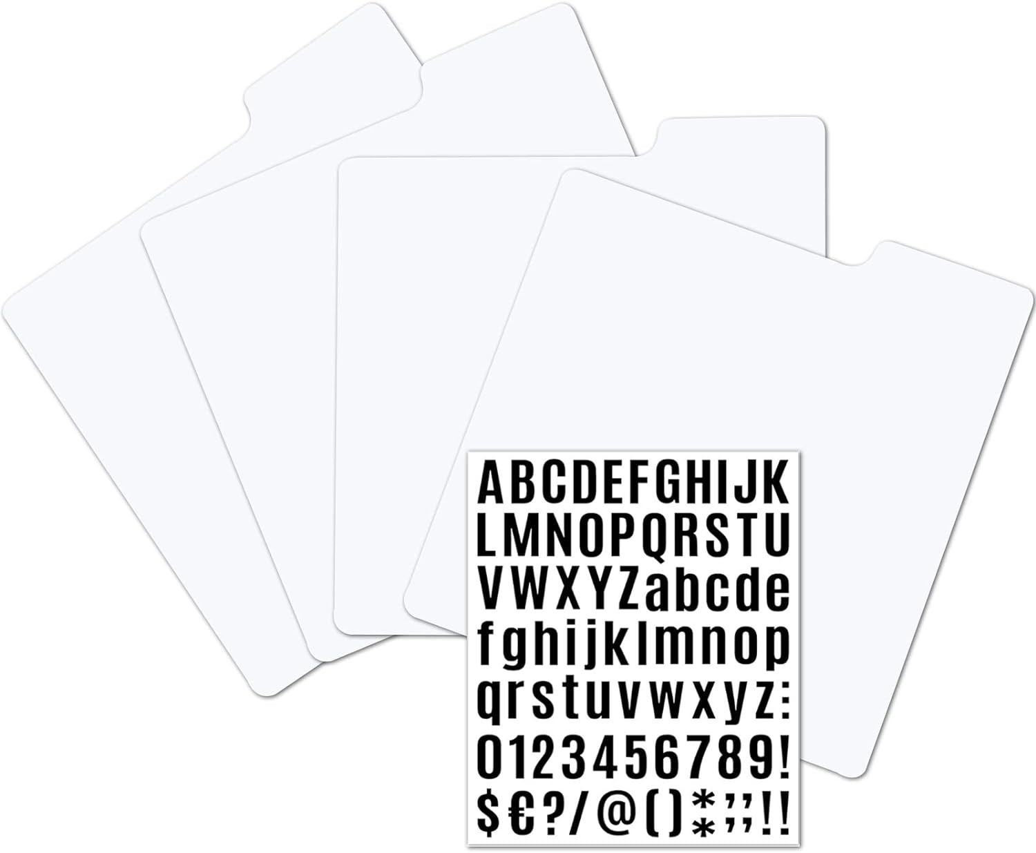 12 Inches LP Divider with Alphabet Labels, 12″ 33 RPM Record Divider, Vinyl R…