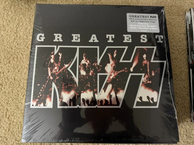 KISS GREATEST KISS 25th ANNIVERSARY GALAXY COLOR VINYL 2 LP SEALED BRAND NEW