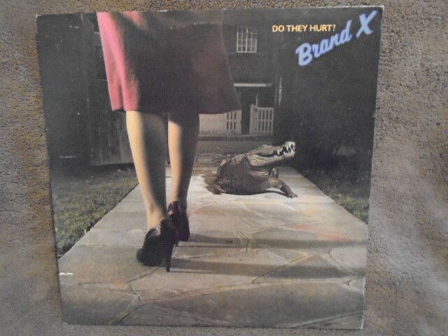 RARE OOP Brand X LP VINYL Do They Hurt? jazz PHIL COLLINS Genesis Monty Python !