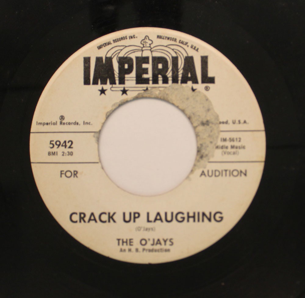 The O’Jays – Soul/ Funk 45 – Crack Up Laughing / How Does It Feel On Imperial