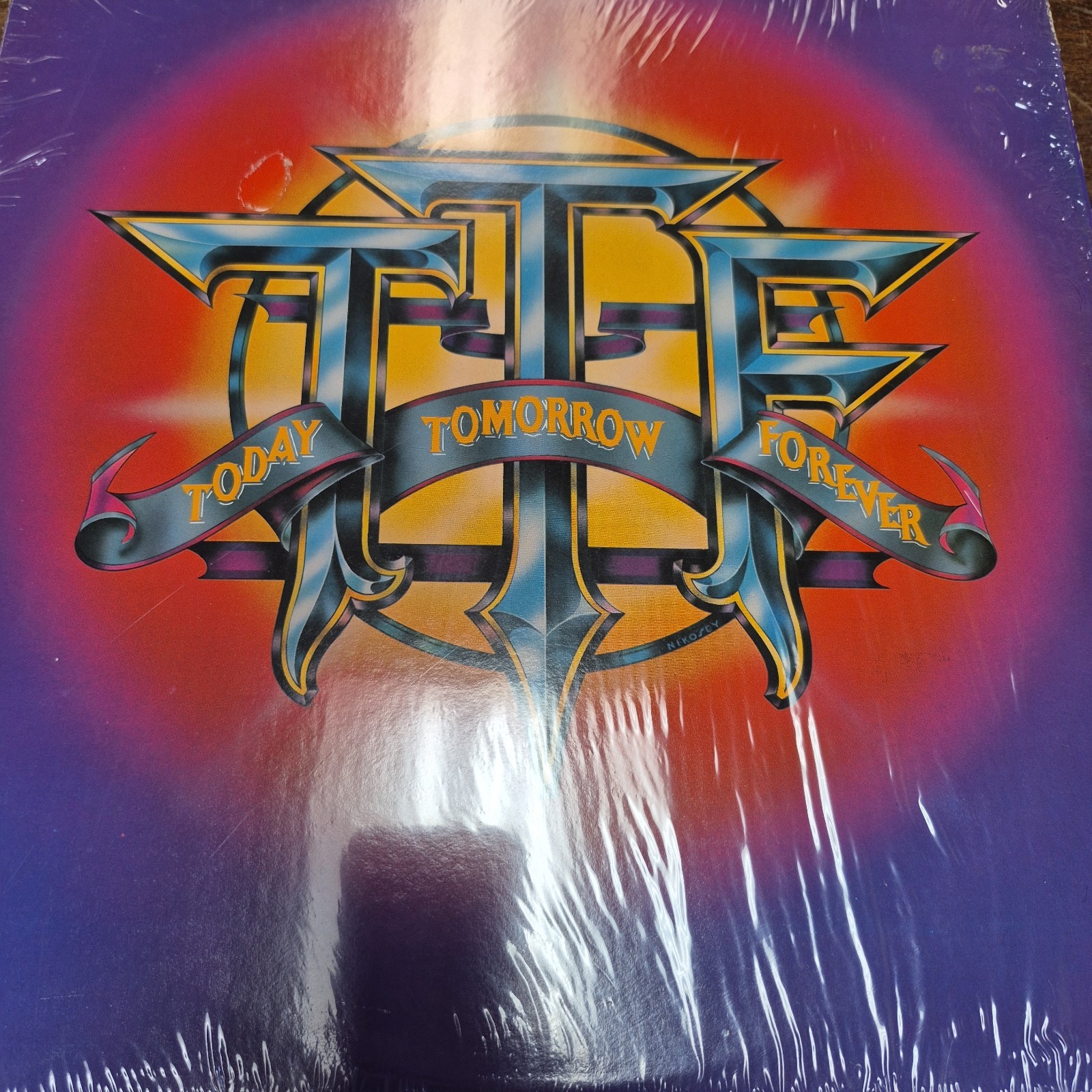 TODAY, TOMORROW, FOREVER- SELF TITLED LP VERY GOOD CONDITION RECORD OOP