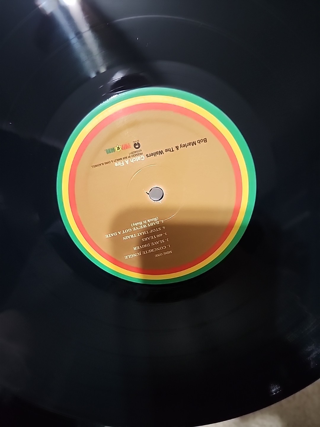 Bob Marley And The Wailers Catch A Fire Lp Vinyl 2009 Rare Tuff Gong Press NM-