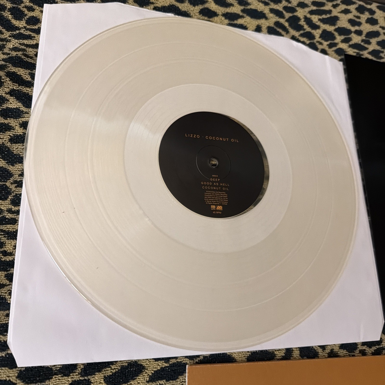 Lizzo – Coconut Oil White Translucent VINYL EP RECORD STORE DAY 2019 NM- / NM-