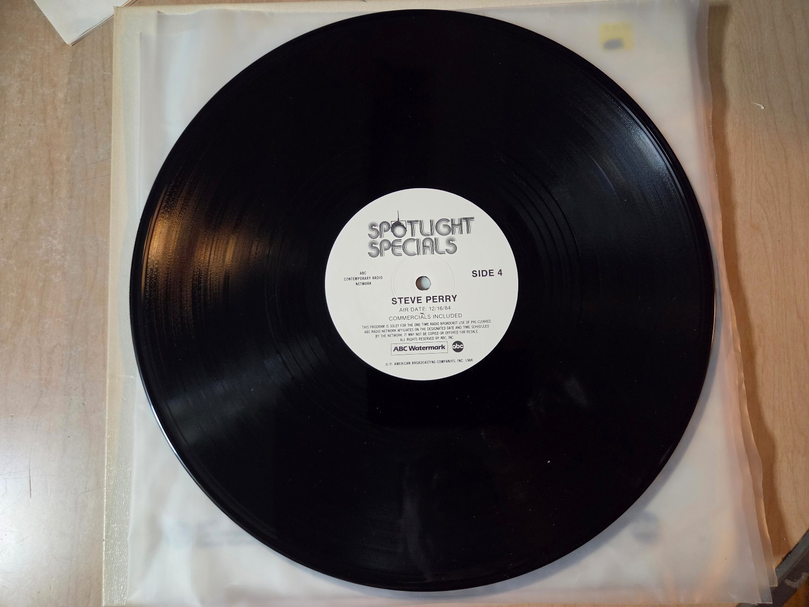 Steve Perry (Journey) ABC Watermark Spotlight Specials 2 LP Radio Promo Box