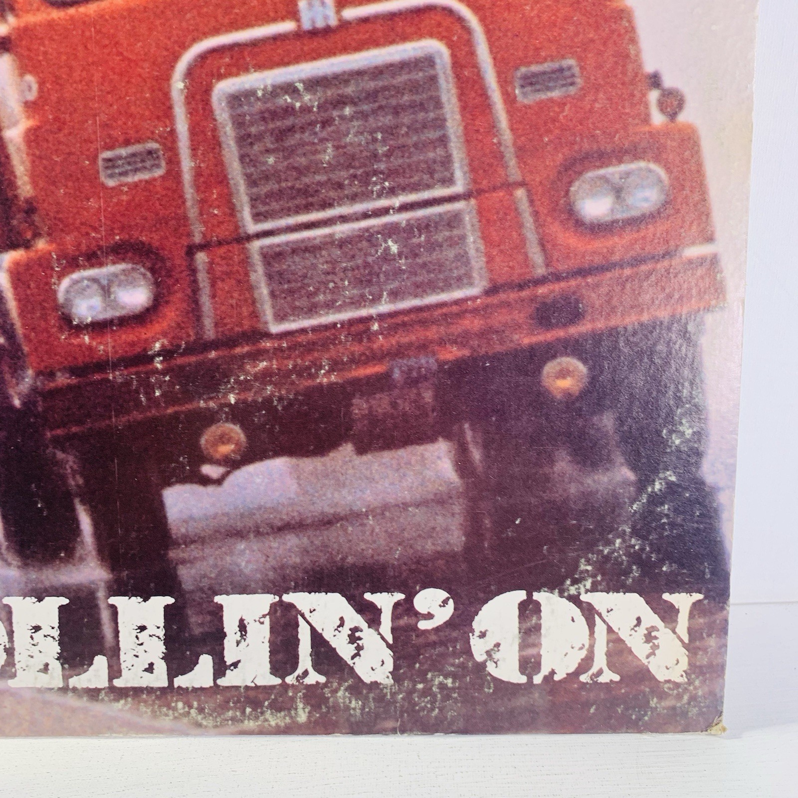 Rollin’ On Columbia House Vinyl LP 1974 1P 6217 v/a trucker country george jones