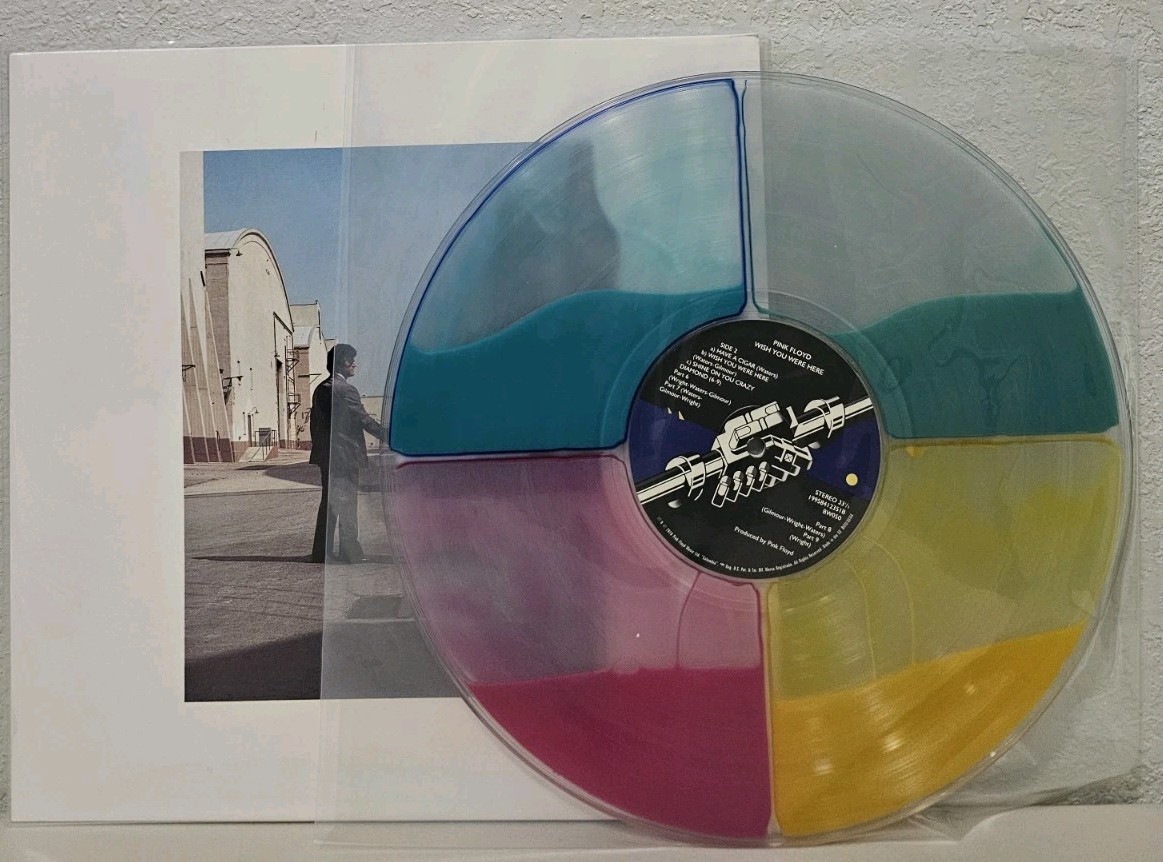 Pink Floyd Wish You Were Here 50th Anniversary Liquid Filled Vinyl Record
