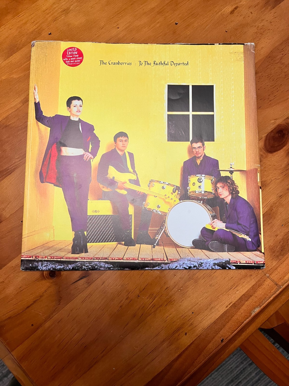 The Cranberries – To The Faithful Departed (1996) 12″ YELLOW Vinyl LP – RARE