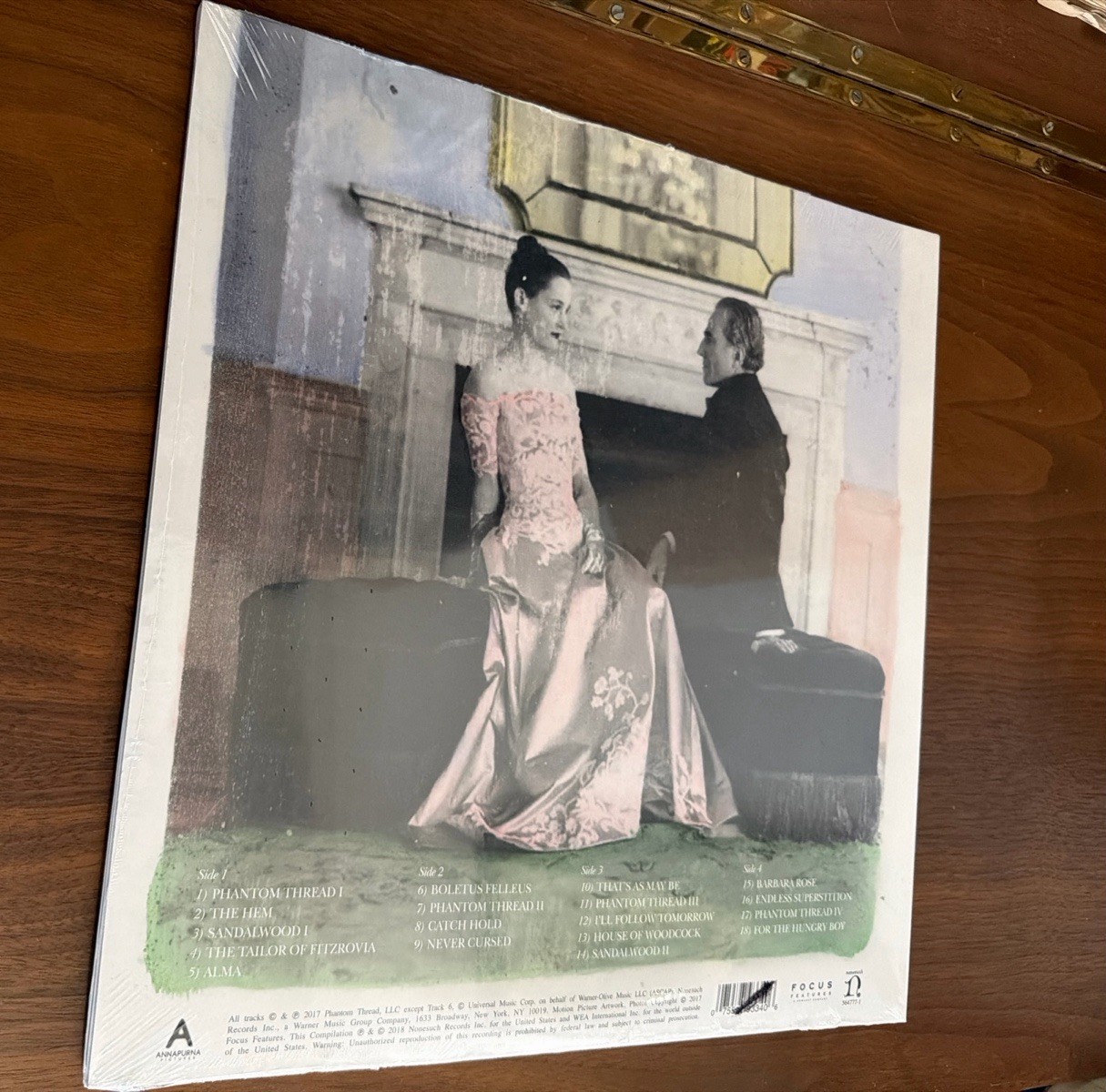 Jonny Greenwood – PHANTOM THREAD Vinyl LP New/Unsealed, Mint & Out of Print 2017