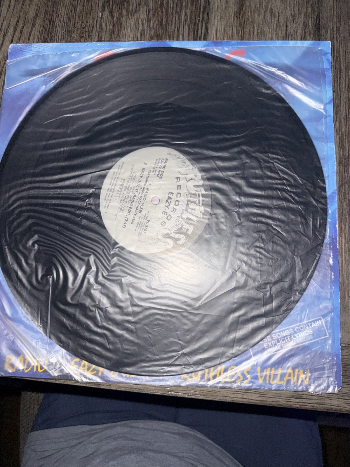 Eazy-E Eazy-Duz-It Single LP Vinyl Record
