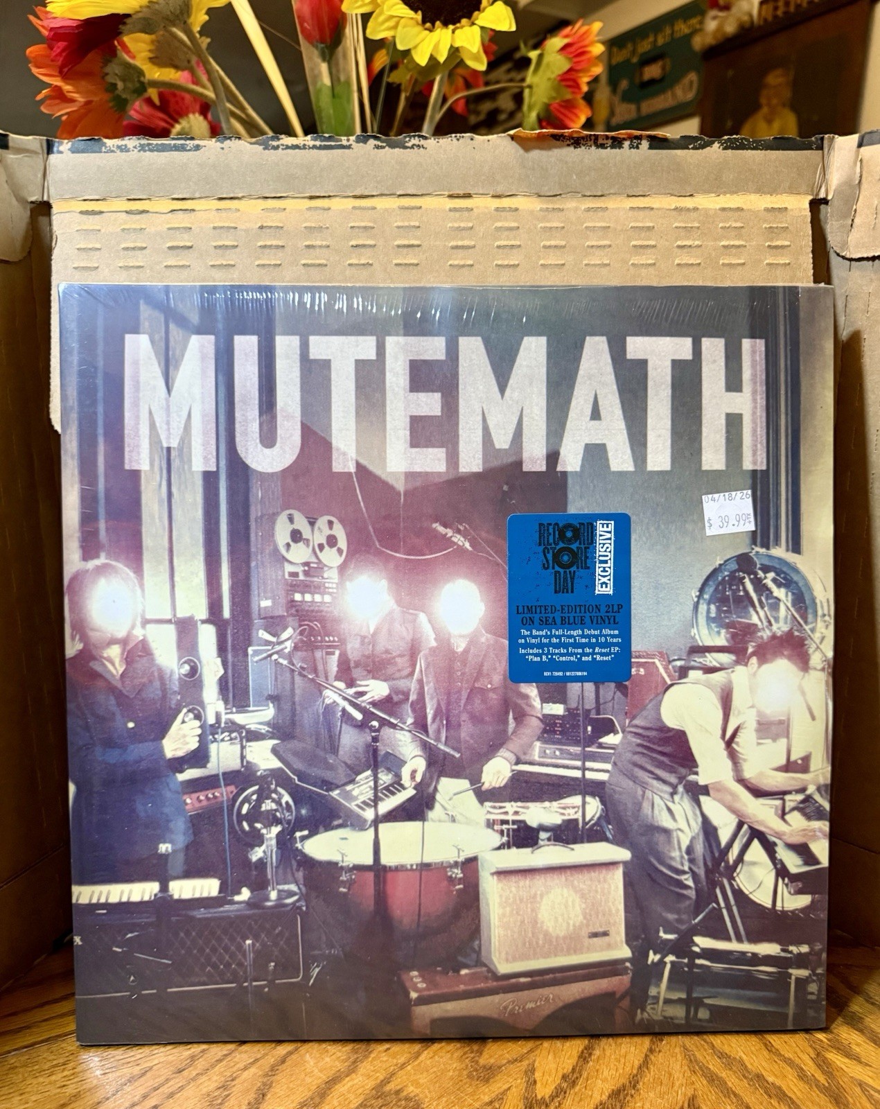 MUTEMATH Mutemath “SELF TITLED” BLUE 2LP RSD 2026 Record Store Day LE /3,130