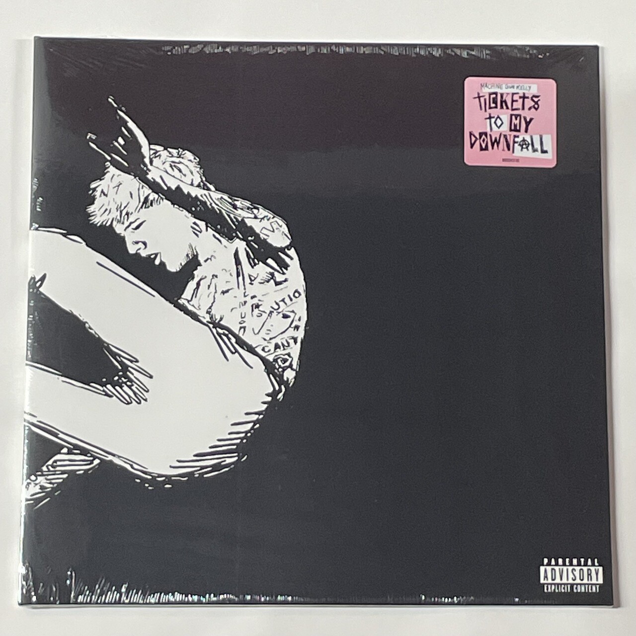 Machine Gun Kelly Tickets To My Downfall 1LP Vinyl Limited Black 12″ Record