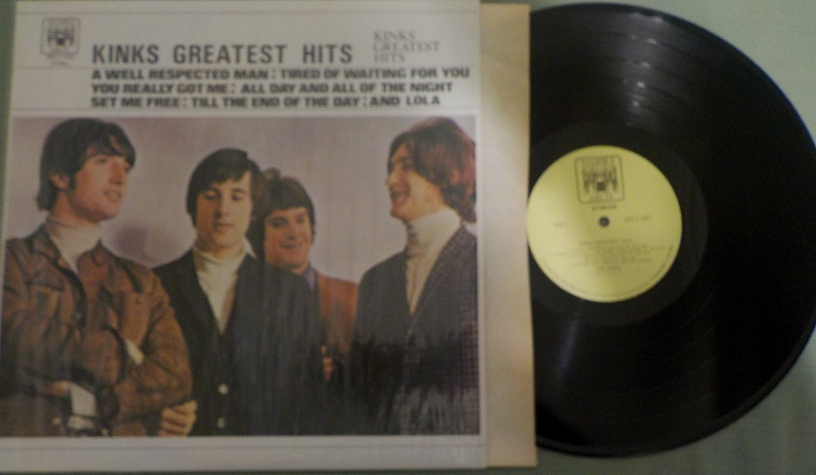 NM Kinks Greatest Hits, Marble Arch MALS-1403 Canada, Really Got Me, Lola +8 You