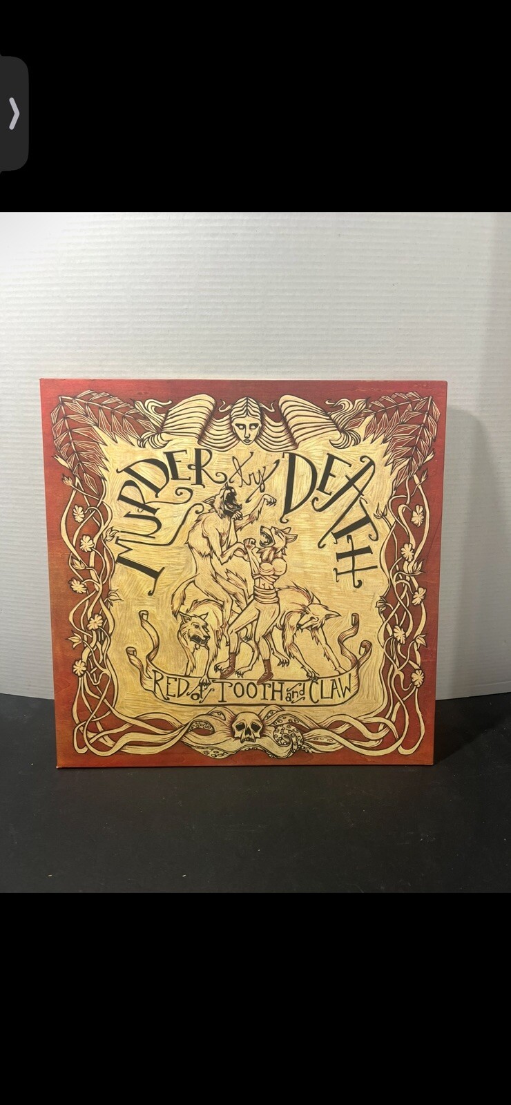 Murder by Death – Red Of Tooth And Claw Lp Rare Neon Yellow Lp