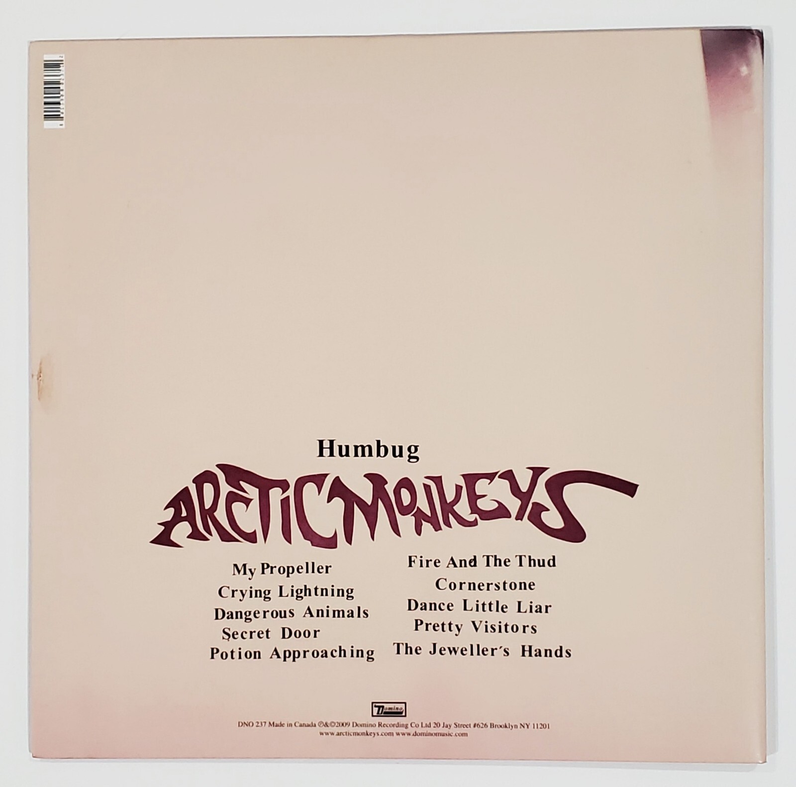 ARCTIC MONKEYS HUMBUG LP VINYL RECORD ALBUM ALEX TURNER