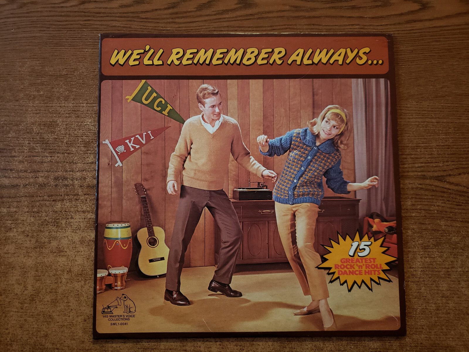 1982 EXCELLENT Various-We’ll Remember Always…15 Greatest Rock HITS 0541 LP33