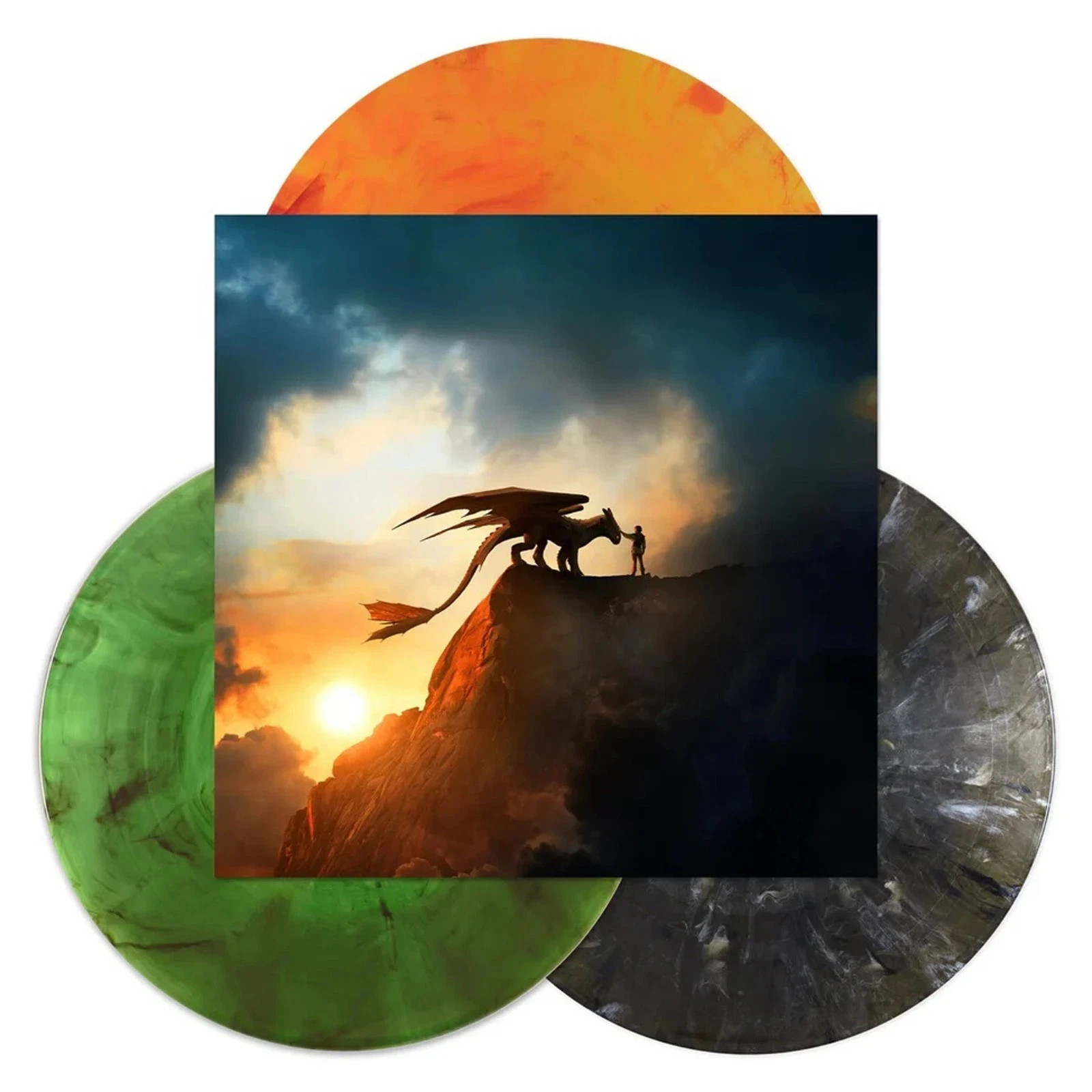 How To Train Your Dragon 2025 Soundtrack 3xLP “Night Fury” Color Vinyl