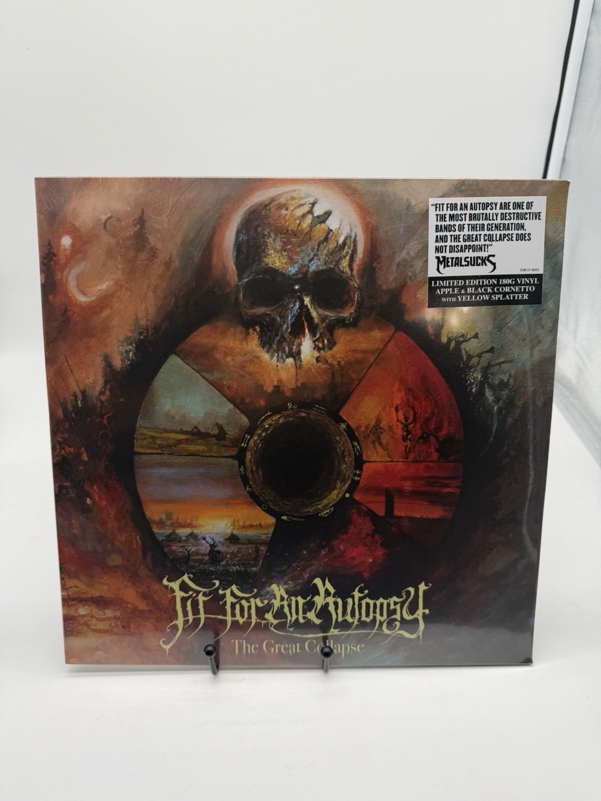 Fit For An Autopsy – The Great Collapse – Apple & Black Cornetto W/ Yellow Vinyl
