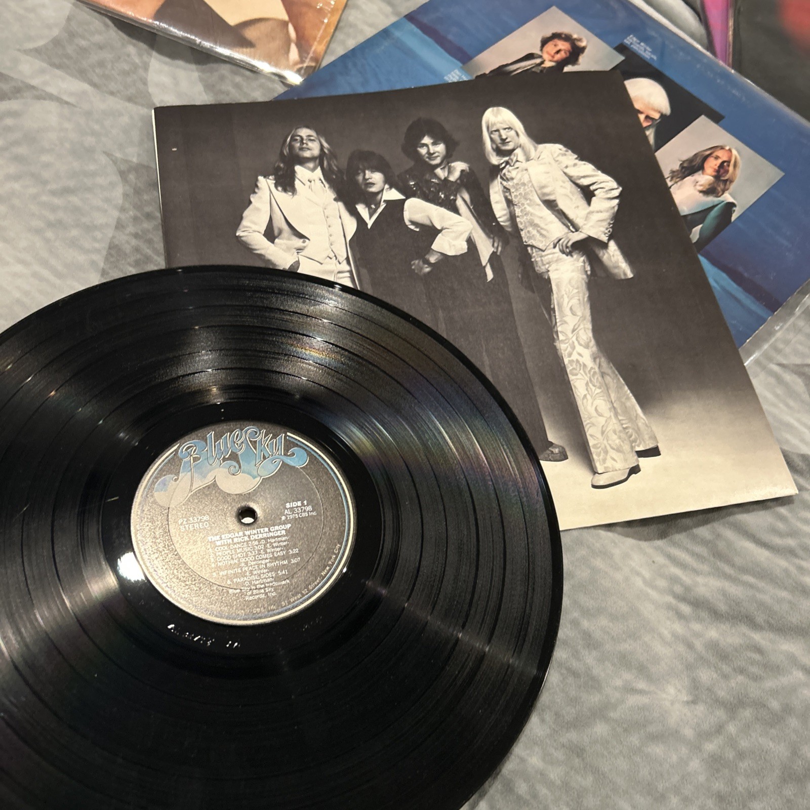 EDGAR WINTER GROUP with RICK DERRINGER ~ LP 1975 ~ PZ 33798