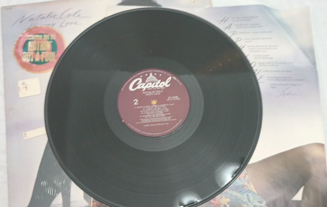 Natalie Cole Vinyl LP Dangerous Happy Love 2x Unpredictable Lot of 4 VG+