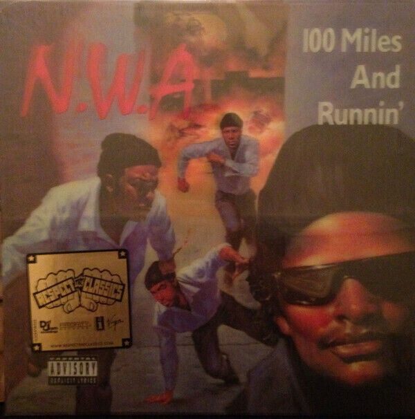 NWA 100 MILES AND RUNNIN’ VINYL NEW! LIMITED 3D LENTICULAR COVER EP! ICE CUBE
