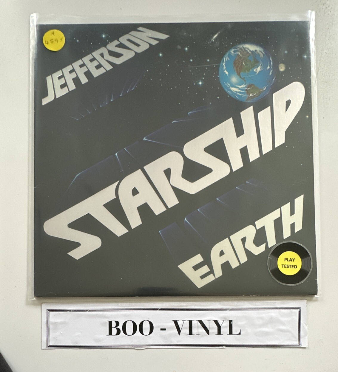 Jefferson Starship – Earth – Vinyl LP Grunt Records + Inner Sleeve EX / EX