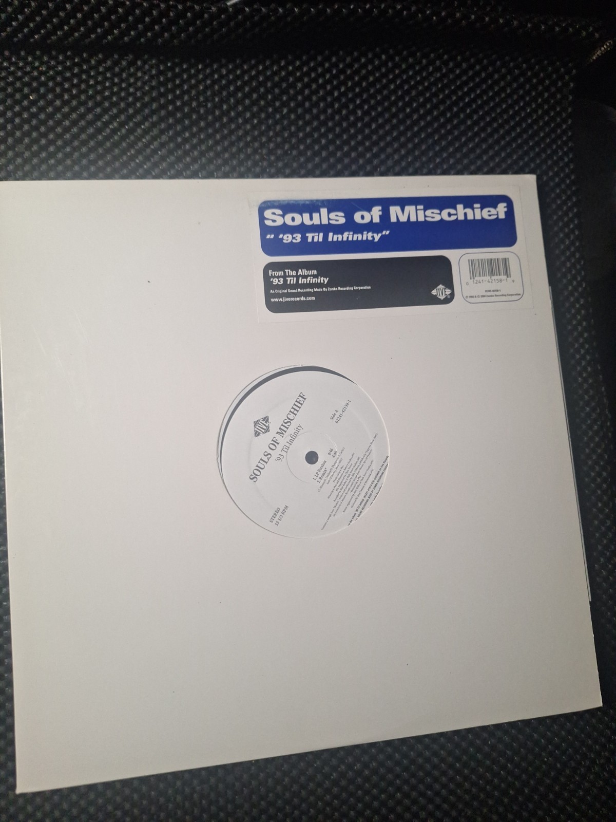 Souls of Mischief 93′ Til Infinity 12 Inch Lp Vinyl Record ~ Rare
