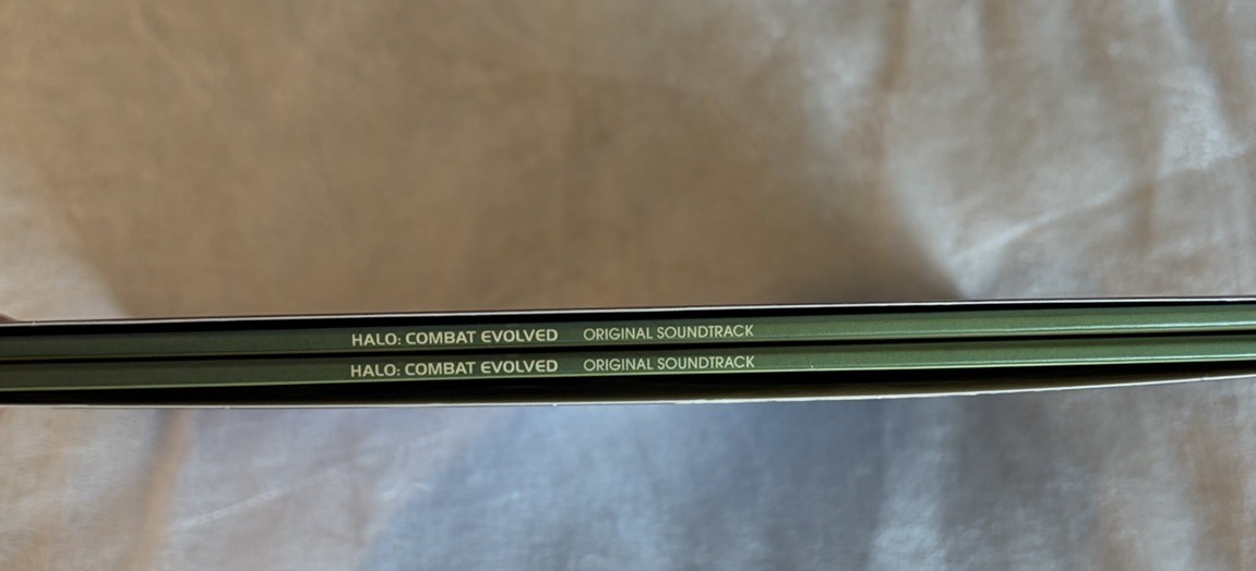 Halo 1 Combat Evolved Game Soundtrack, 2 LP Green/ Black Swirl Vinyl_Laced