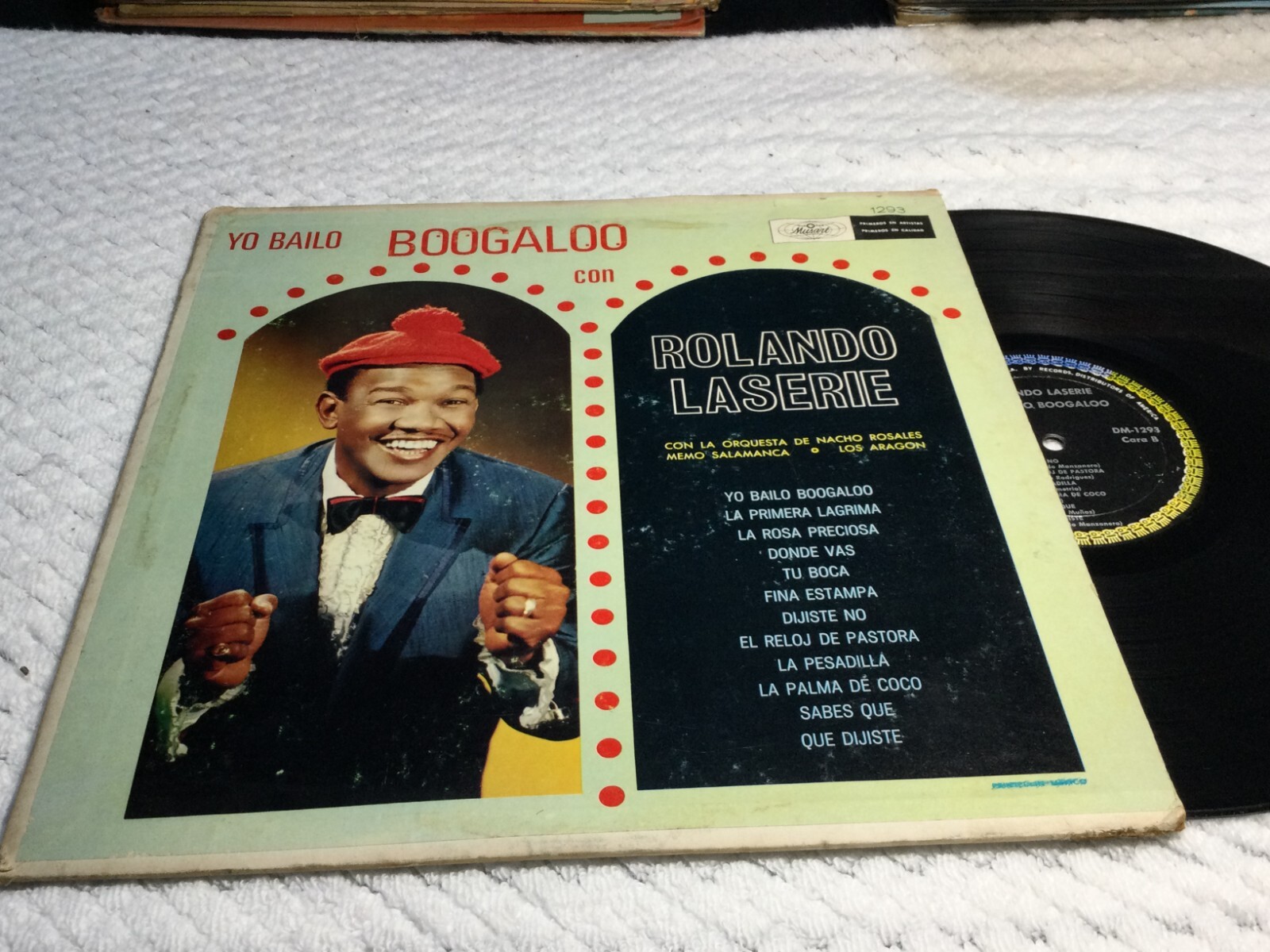 LP ROLANDO LASERIE / YO BAILO BOOGALOO CON ROLANDO LASERIE / MUSART 1293