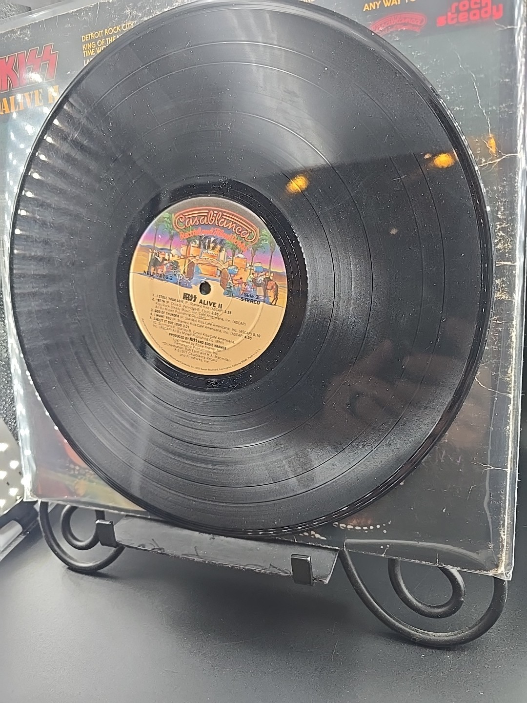 Kiss Alive II 1ST 1977 2LP NBLP 7076 Casablanca US Press G+/G+