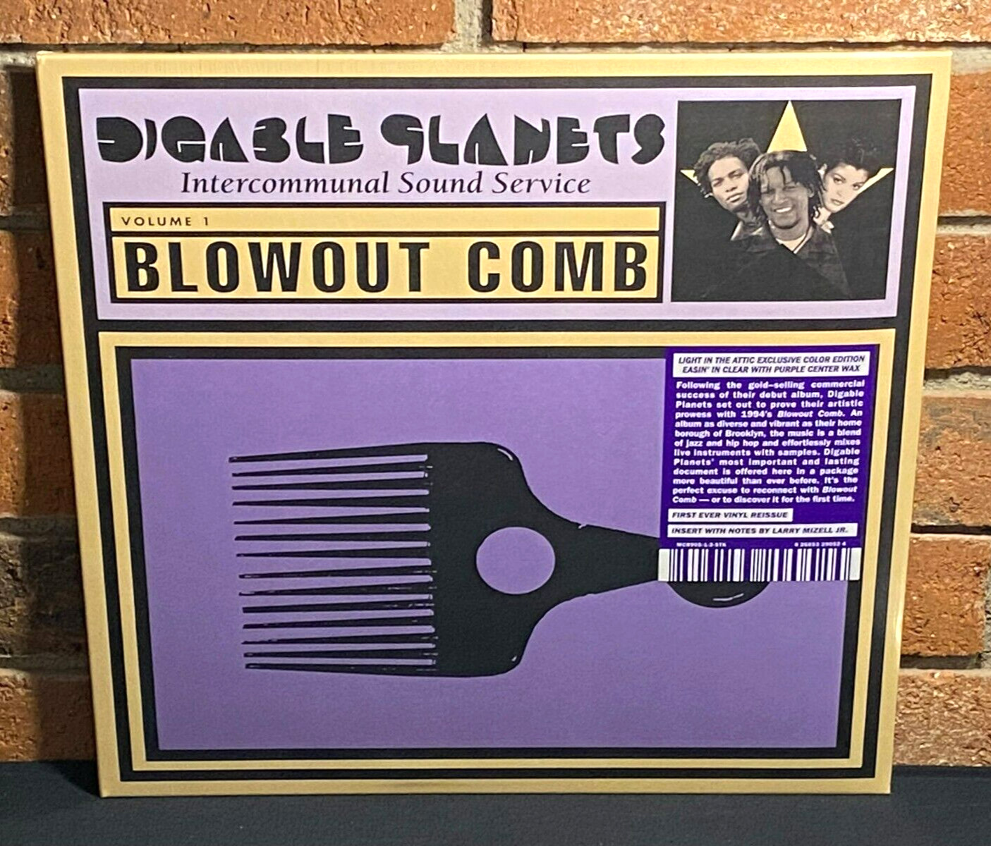* DIGABLE PLANETS – Blowout Comb Ltd 2LP CLEAR + PURPLE COLOR VINYL New! Bend!