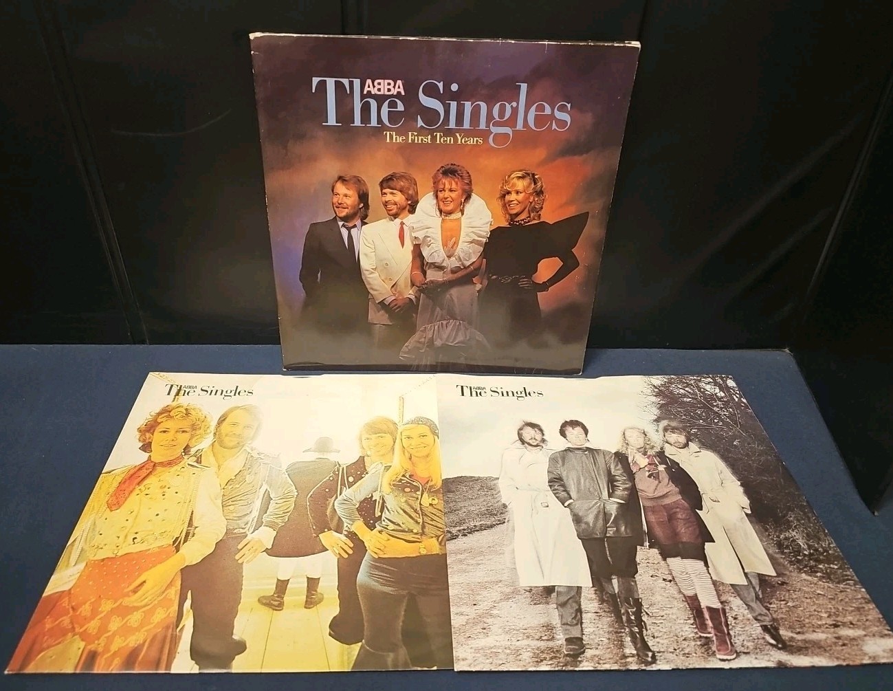 ABBA – THE SINGLES : THE FIRST 10 YEARS 1982 VOGUE UK IMPORT 2 LP VINYL RECORD