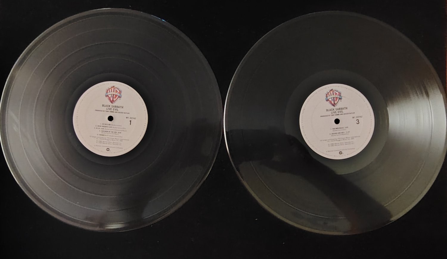 Black Sabbath Mixed Lot LP 1970s-1980s – Live Evil – Vol 4 – Heaven Hell + MORE