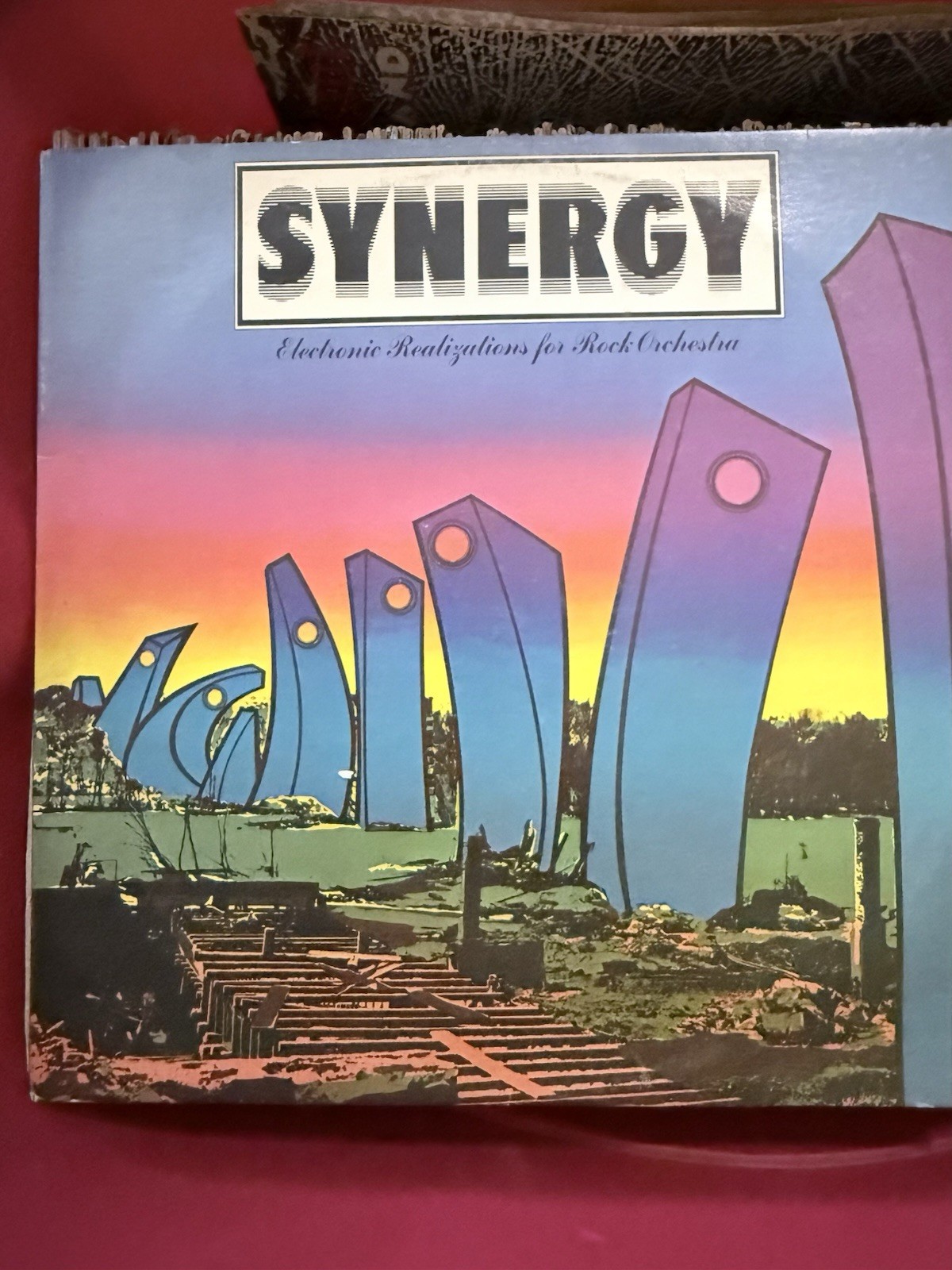 Synergy/Electronic Realizations For Rock Orchestra/1975/CLEAR Vinyl,LP,Album/ EX